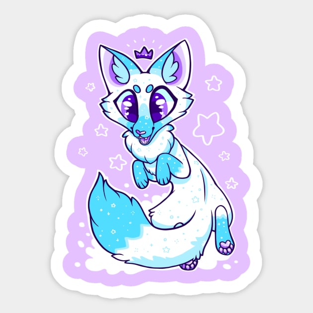 The Little Snow Prince Sticker by TuxedoDragon